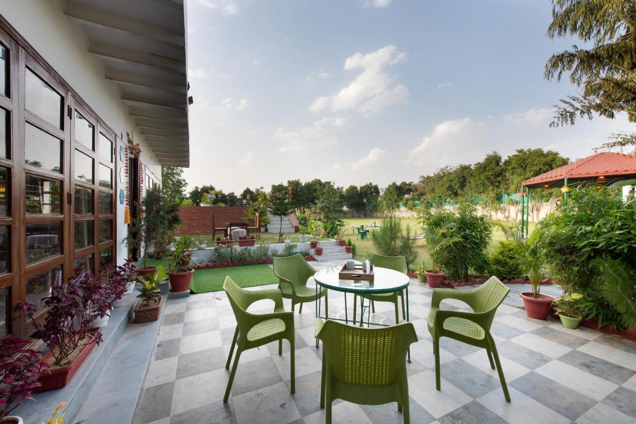 The Singh Farm Cosy Private Pool Farm Villa 古尔冈 外观 照片