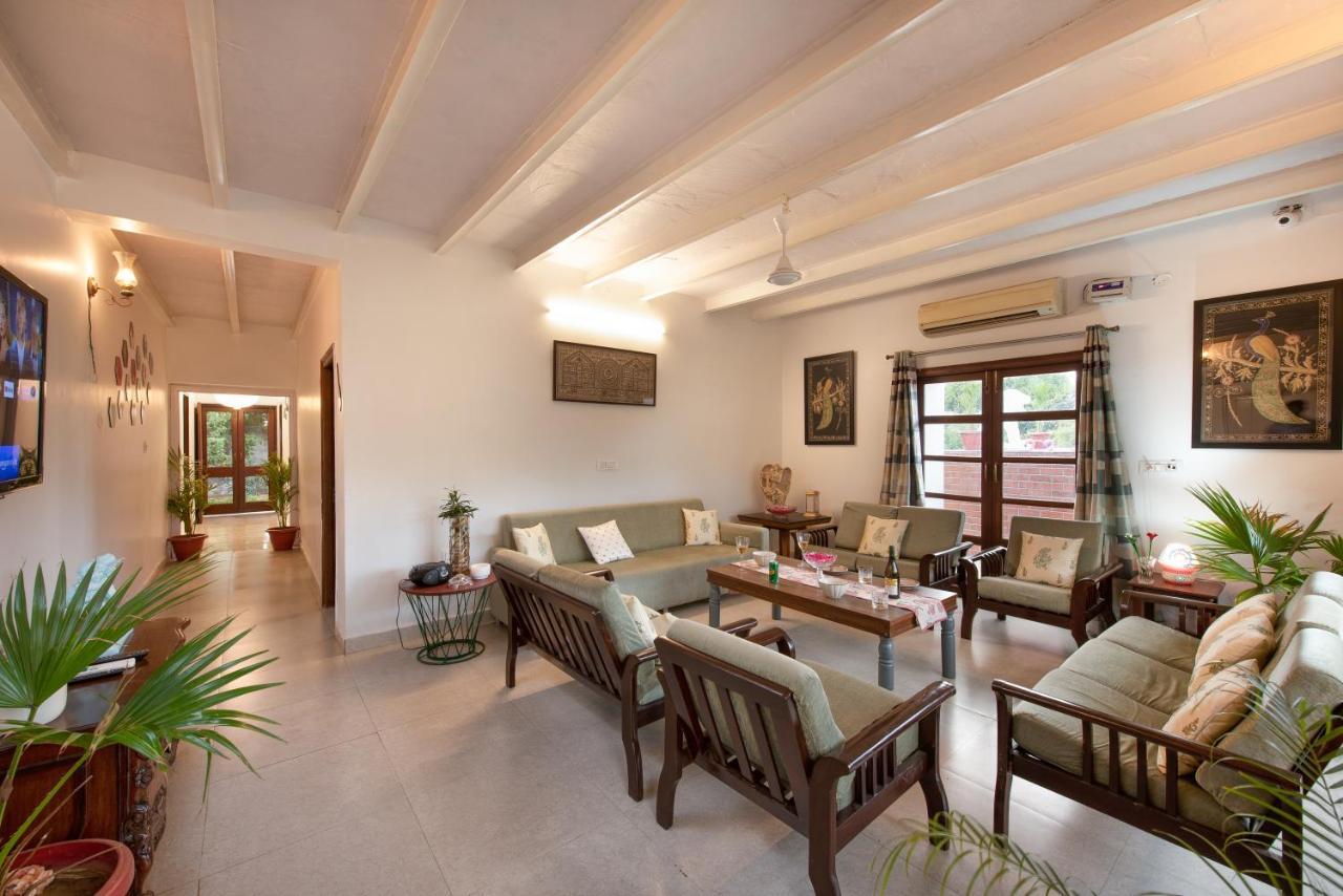 The Singh Farm Cosy Private Pool Farm Villa 古尔冈 外观 照片